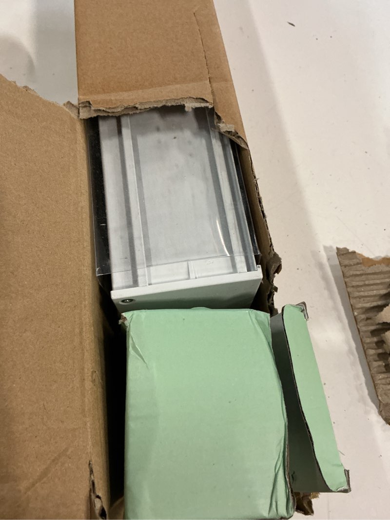 Condition photo showing Good Condition for aosky light filtering roller shades cordless blinds for windows, free-stop shades with valance, 99% blackout, thermal insulated fabric, uv protection, natural woven blinds?35" w x 72" h, white? white 35"w x 72"h