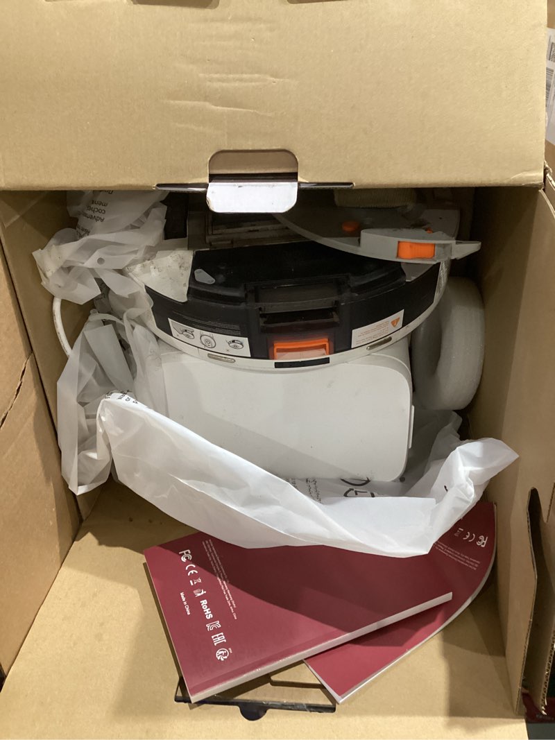 Condition photo showing As Is for Twotoo Robot Vacuum and Mop 15 000Pa,Robot Vacuum Cleaner 90 Day Self Emptying Vacuum Robot,Lidar Navigation,5G/2.4G WiFi APP Aspirateur Robot,Self-Charging Robot Vacuums for Pet,Floor,Carpet