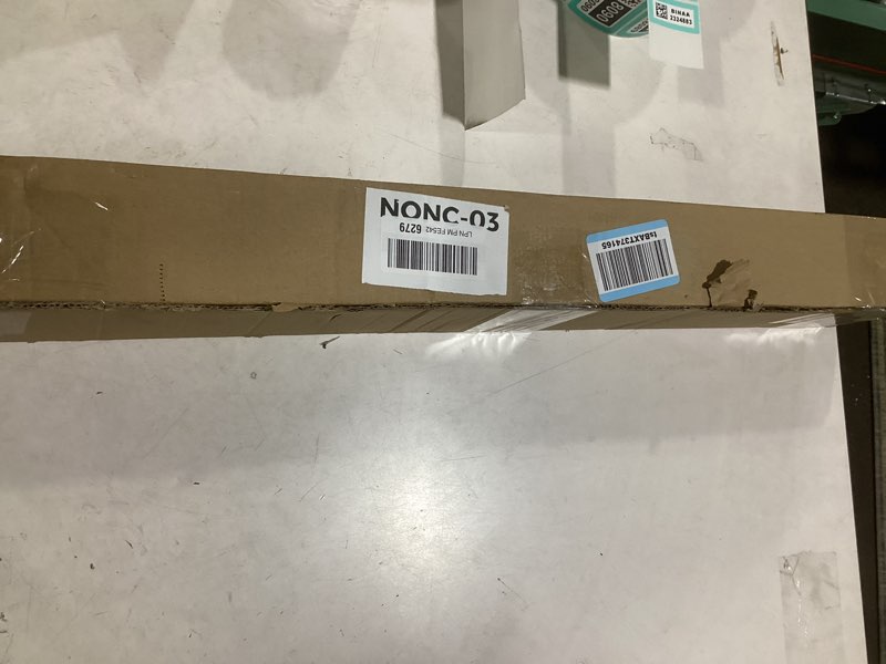 Condition photo showing New/Like New for LazBlinds No Drill Roman Shades for Windows, Cordless Blackout Window Shades with UV Protection, Polyester Fabric for Bedroom & Living Room, 29" W x 64" H, Beige Blackout - Faux Linen - Beige 29"W x 64"H