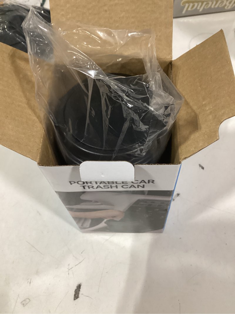 Condition photo showing Good Condition for Car Trash Can Bin with Lid - Mini Car Garbage Can Cup Holder-Black Small Leakproof Vehicle Trash Bin-Automotive Organizers and Storage for Back Seat Door SUV Accessories Black 1