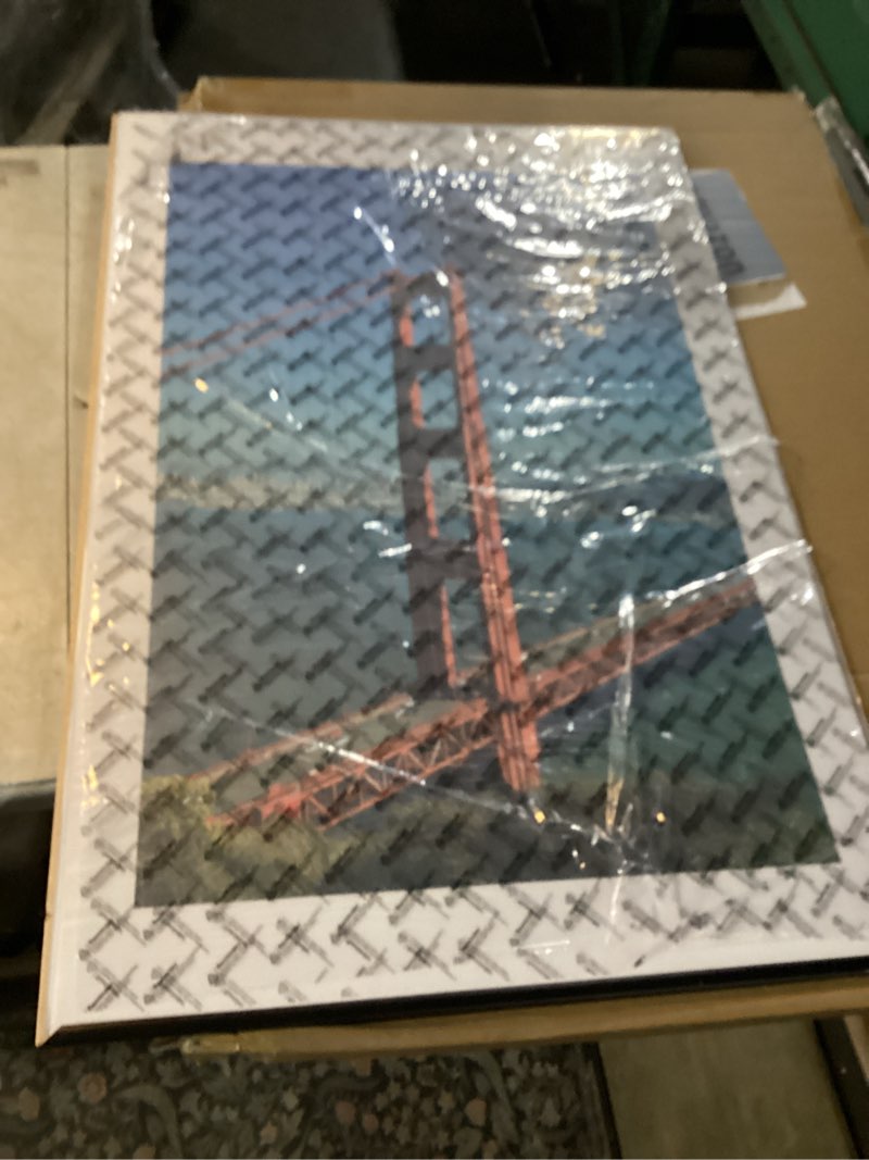 Condition photo showing New/Like New for PEALSN 24x36 Poster Frame, Display Pictures 20 x 30 with Mat or 24 x 36 Without Mat, Poster Frames 24 x 36 inches for Wall Mounting Display, Black. Black 24x36