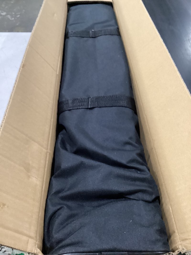 Condition photo showing New/Like New for emart backdrop stand 10x8.5ft(wxh) photo studio adjustable background stand support kit with 2 crossbars, 8 backdrop clamps, 2 sandbags and carrying bag for parties events decoration 10x8.5ft black