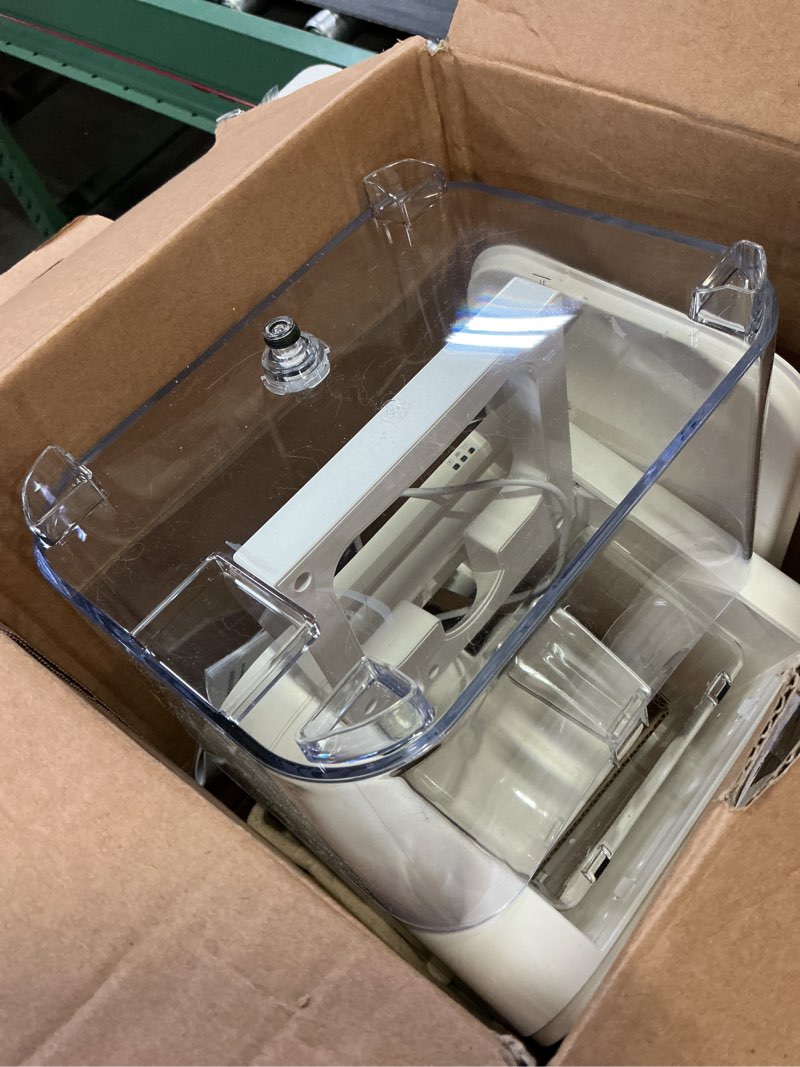 Condition photo showing As Is for cat water fountain, wastewater separation & no filter cotton, pet water dispenser with 4000mah 4l large capacity tank, wireless automatic water fountains for cats indoor cat watering supplies