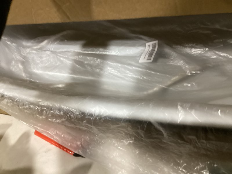 Condition photo showing As Is for Sled, Snow Sled for Kids and Adults, Racer Downhill Sprinter Snow Sled for 1-2 Riders with 2 Handles and Pull Rope, Utility Pull Sled 35" Skiing, Ice Fishing, Deer Hunting, Work Cargo, Firewood, Gift