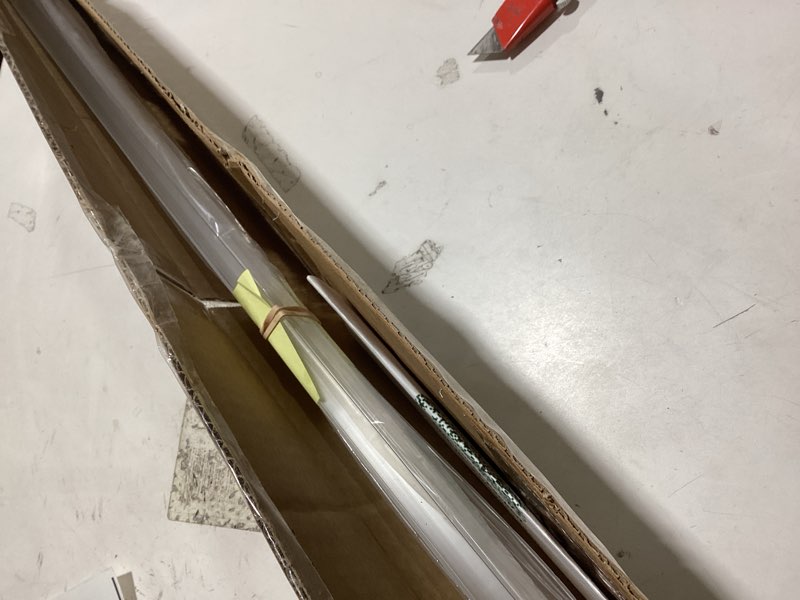 Condition photo showing Good Condition for Prime-Line M 6258 Frameless Shower Door Bottom Seal for 3/8 In. Thick Glass Doors – Stop Shower Leaks and Create a Water Barrier, 36 In., Clear Vinyl (Single Pack) Clear 3/8 in. single flap