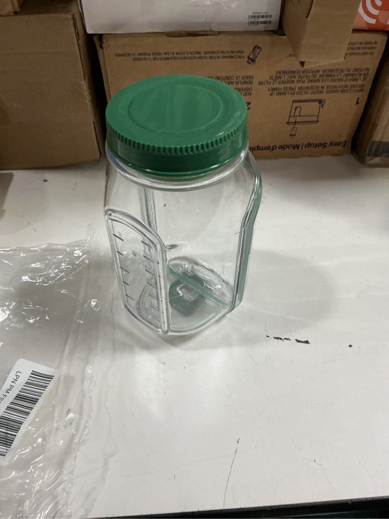 Condition photo showing Good Condition for 2026 NewSide-Opening Salad Mason Jar Leak-Proof Portable Meal Prep Container with Dressing Compartment, Microwave & Dishwasher Safe. Perfect for Home, Office & Travel Lunches.