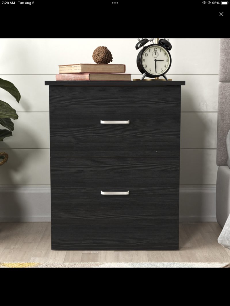 2 drawer nightstand 