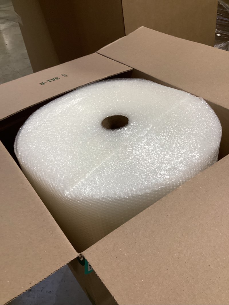 Condition photo showing Good Condition for 3/16 inch thick bubble wrap roll 12 inch wide perforated (350 feet x 12 inches)