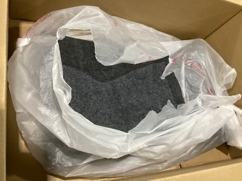 Condition photo showing As Is for Drymate Jumbo Dog Playpen Mat (60x74), Super Absorbent, Waterproof, Slip-Resistant, Machine Washable, Reusable Puppy Pad for Training, Whelping, Housebreaking, Incontinence, Crate, Kennel (USA Made) 60" x 74" (1-Pack) Charcoal