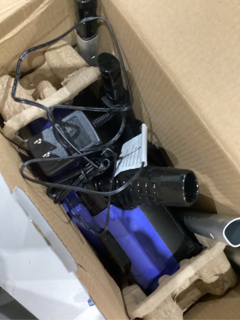 Condition photo showing Good Condition for Shark Rechargeable Floor Sweeper, Motorized Brushroll, Compact Swivel Design, Easy-Empty Dust Cup, 10" Cleaning Path, Powerful Debris, Dust & Pet Hair Pickup, for All Floor Types, Blue, V2700Z