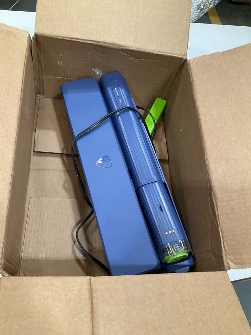 Condition photo showing Good Condition for foodsaver® handheld+ 2-in-1 vacuum sealing system, handheld and countertop vacuum sealer, matte indigo blue