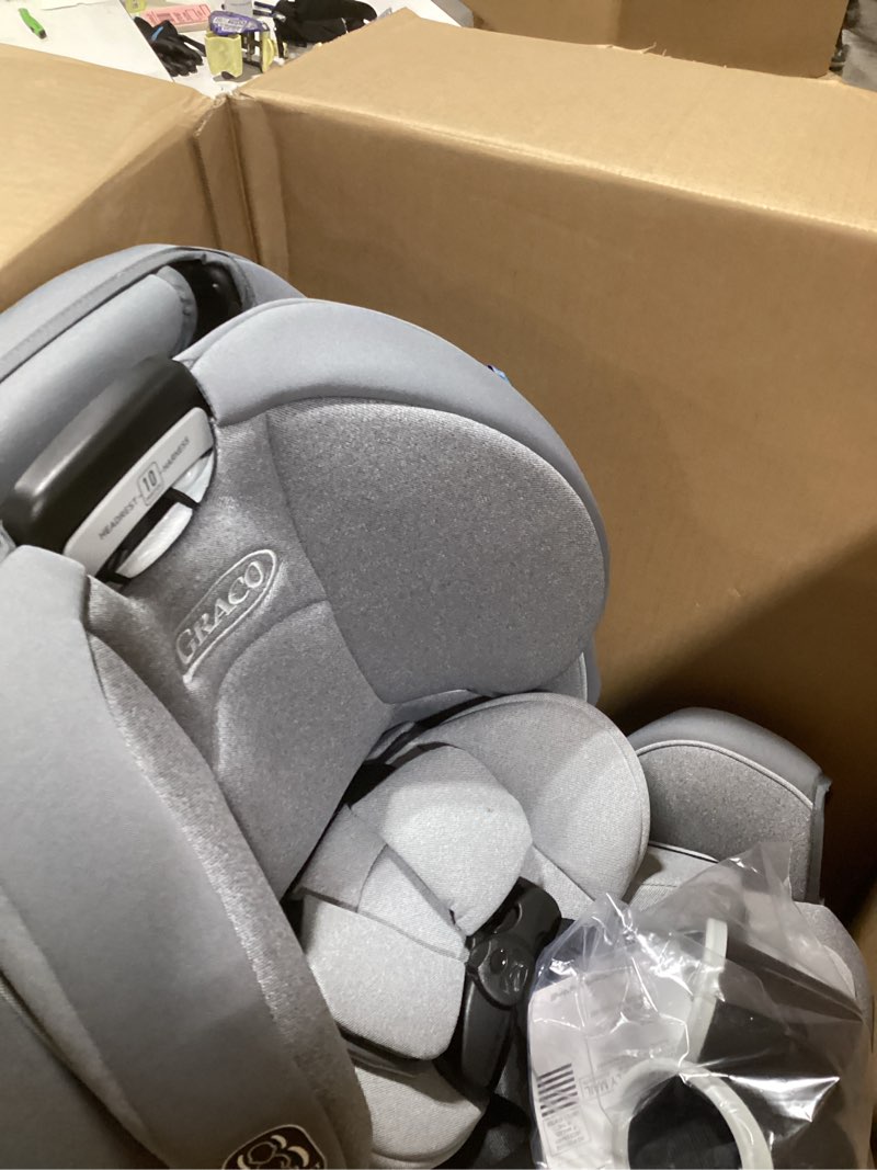 Condition photo showing Good Condition for graco 4ever dlx 4-in-1 car seat, charlie| infant to toddler car seat, with 10 years of use | rear-facing, forward-facing and booster modes | safe, comfortable and convenient 4-in-1 dlx charlie 2.0