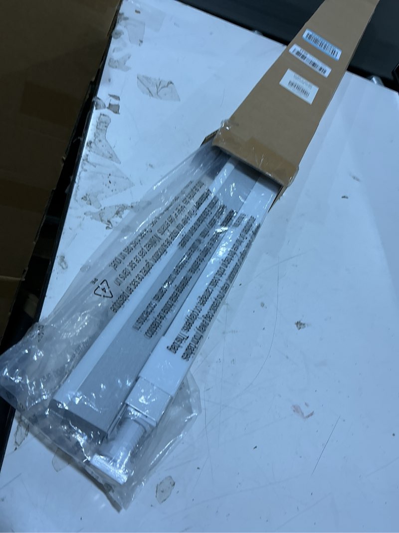 Condition photo showing New/Like New for lazblinds cordless cellular shades, no tools no drill blackout honeycomb shades pleated blinds for windows, 36'' w x 48'' h, silver white blackout-silver white 36'' w x 48'' h