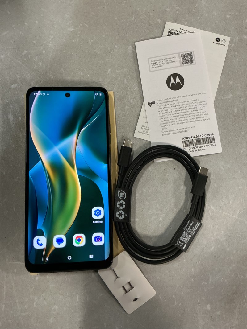 Condition photo showing Good Condition for moto g 2025 128gb smartphone (unlocked), forest gray ***working condition verified. no network or connectivity tests were performed. bidder be advised ***