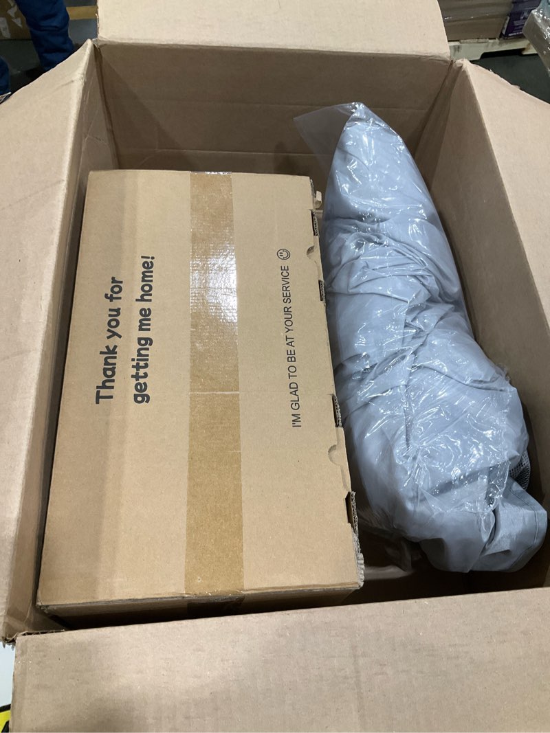 Condition photo showing Good Condition for Baby Playpen 50 x 50 Inch Play Pen Playards, Playpen for Babies and Toddlers, Baby Playard for Indoor & Outdoor Active Center Game Fence, with Skin-Friendly Fabric and Soft Breathable Mesh Grey Grey 50 × 50 Inch