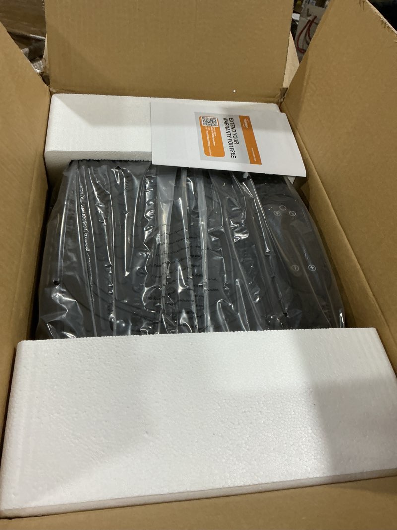 Condition photo showing New/Like New for Vibration Plate Exercise Machine: TISSCARE Vibrating Plates for Weight Loss and Lymphatic Drainage, 400lbs Shake Plate Whole Body Workout Platform for Home Fitness Fat Burner Gifts for Women Men Black