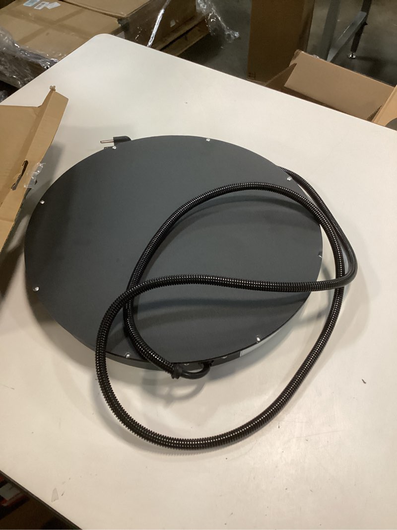 Condition photo showing Good Condition for Chicken Water Heater for Winter - 15.35" Poultry Waterer Heated Base, 125W Drinker Heater Base with Thermostat to Prevent Water Freezing in Metal or Plastic Drinkers