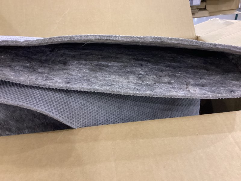 Condition photo showing Good Condition for Mohawk Home 4' x 6' Non Slip Rug Pad Gripper 1/4 Thick Dual Surface Felt + Rubber Gripper - Safe for All Floors 1/4 Inch Dual Surface Rug Pad 4' x 6' (Rectangular)