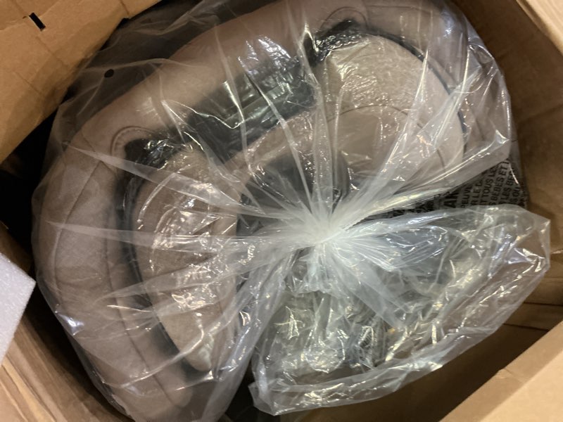 Condition photo showing Good Condition for evenflo revolve360 slim 2-in-1 rotating car seat with green & gentle fabric (beige)