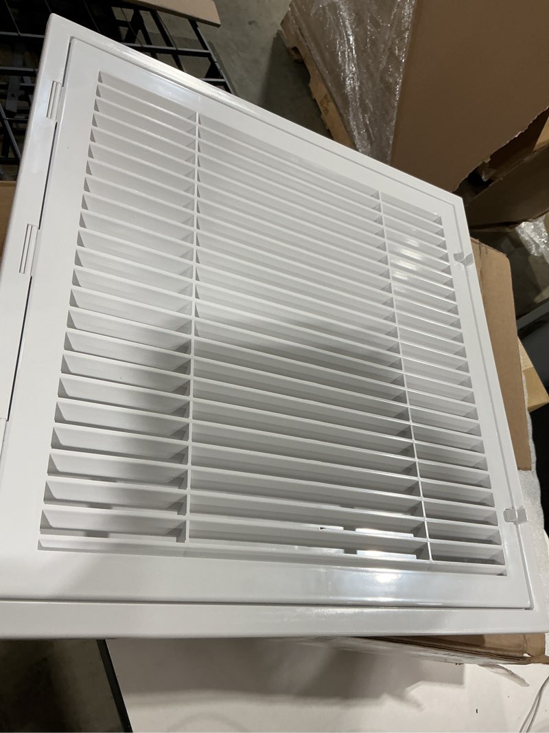 Condition photo showing Good Condition for ht-2x2-rtn quick connect 2 x 2 ft. plastic louvered return