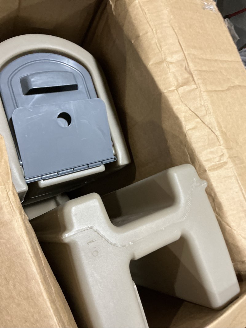 Condition photo showing Good Condition for step2 mailmaster plus plastic mailbox with stone gray finish