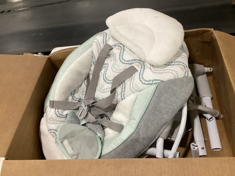 Condition photo showing Good Condition for Similar to stock photo!!! Ingenuity Keep Cozy 3-in-1 Grow with Me Vibrating Baby Bouncer Seat & Infant to Toddler Rocker, 0-30 Months Up to 40 lbs (Madi)