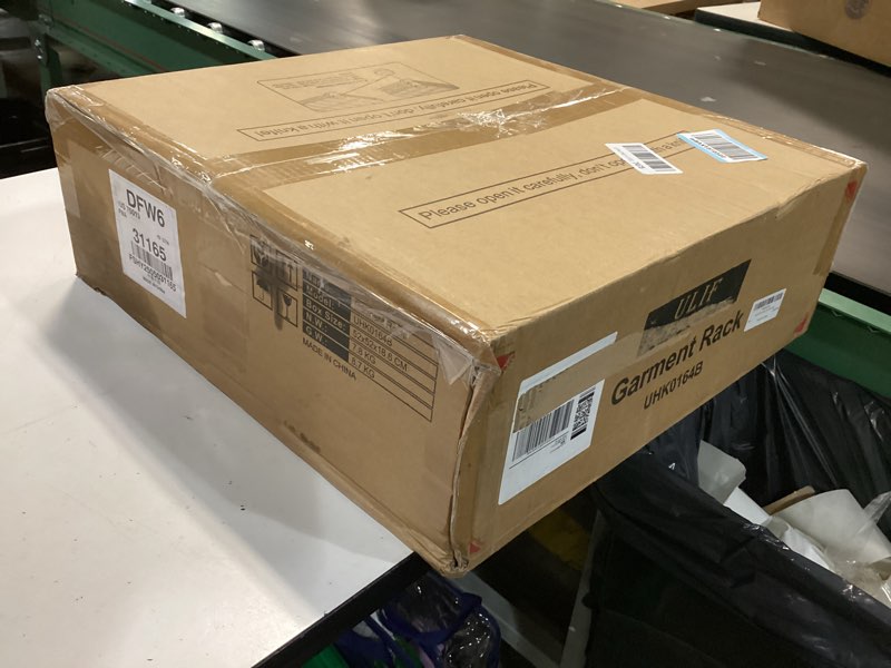 Condition photo showing New/Like New for R2 Corner Coat Rack, Coat Rack with 4 Shelves, Shoe and Coat Rack for Entryway, Heavy Duty Coat Rack with 16 Movable Hooks, Entryway Coat Rack for Hallway, Bedroom, and Office, Black