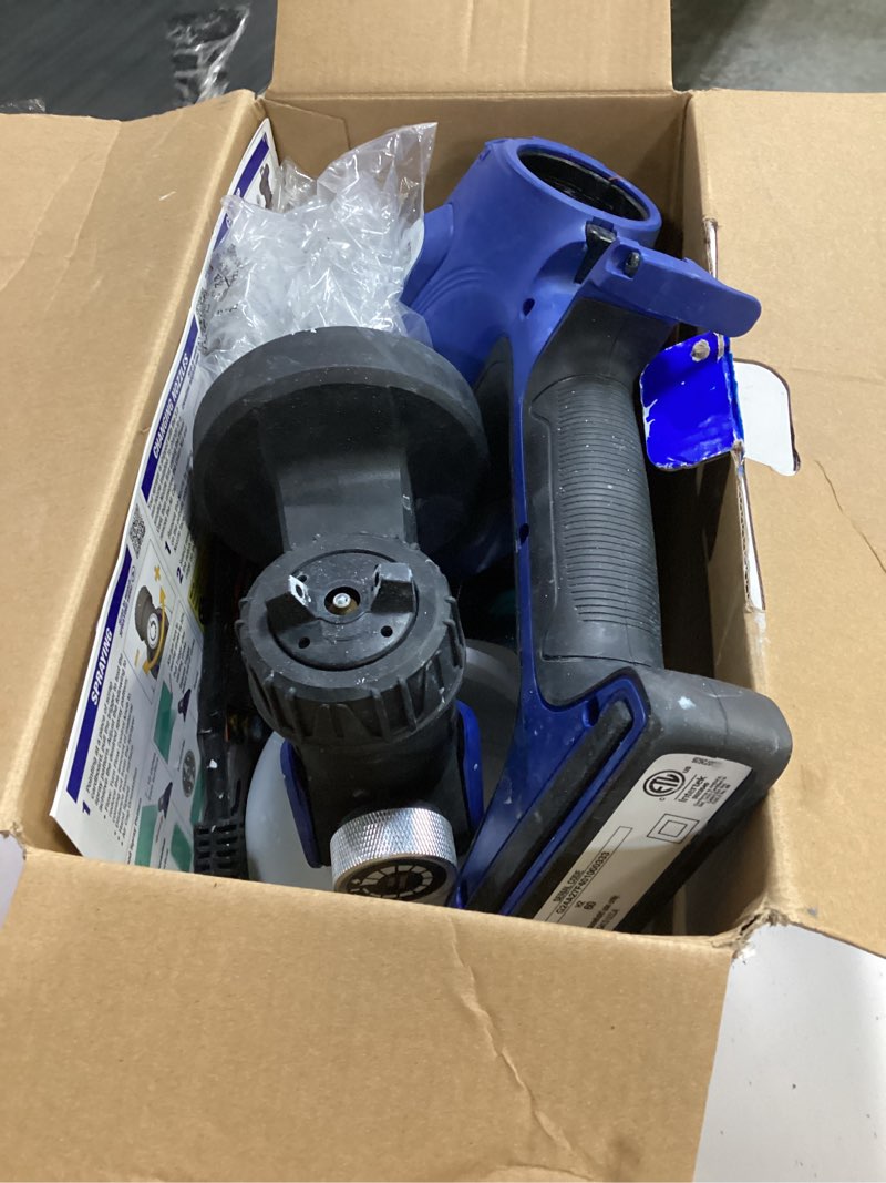 Condition photo showing As Is for evo plus hvlp handheld paint and stain sprayer with adjustable spray pattern
