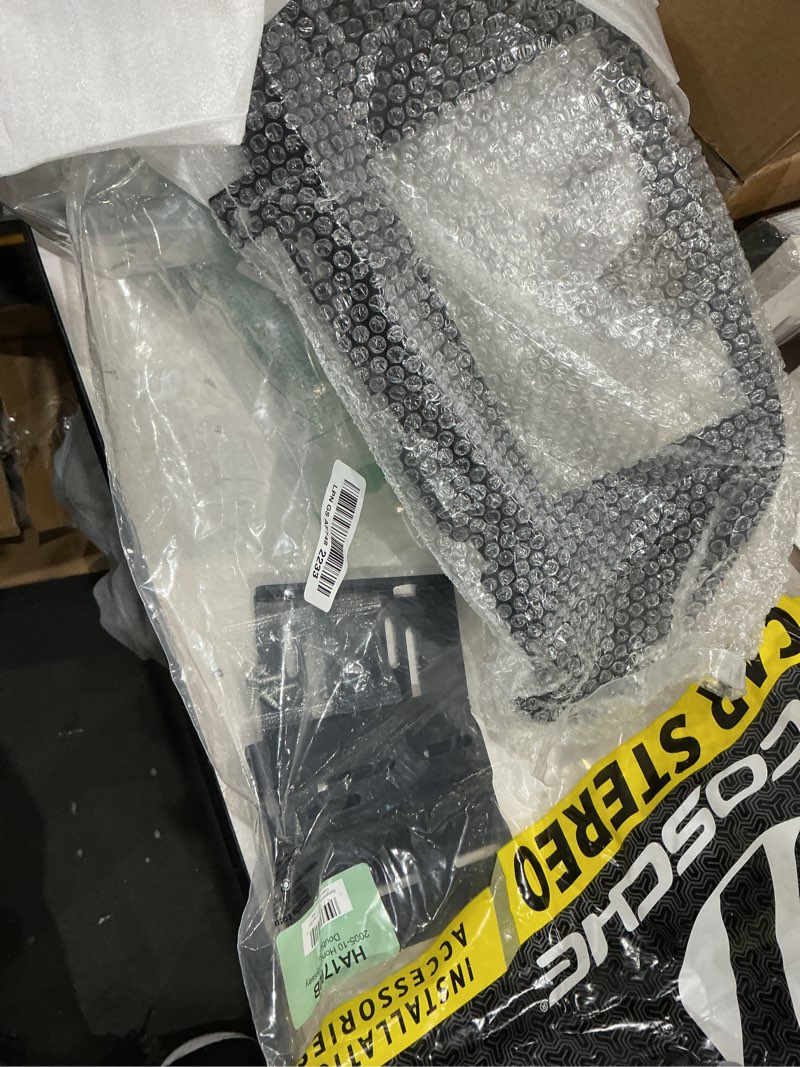 Condition photo showing Good Condition for scosche ha1700b double din radio installation dash kit compatible with select 2005-10 honda odyssey - 2 din aftermarket car stereo install kit radio bracket - see fit guide in images for vehicle list standard packaging