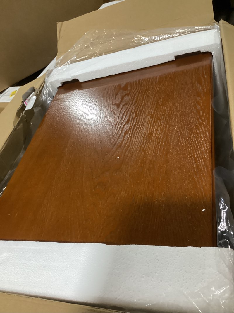 Condition photo showing As Is for Victrola Navigator 8-in-1 Bluetooth Record Player with Built-in Speakers– 3 Speed Turntable, CD Player, Cassette, FM Radio, USB, RCA Out, Headphone Jack, Wireless Music Streaming, Real Wood (Espresso)