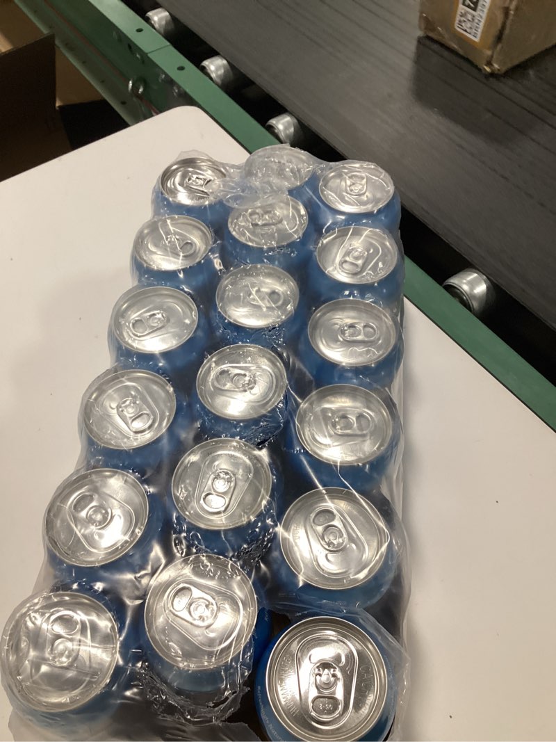 Condition photo showing Good Condition for ( expired mar 06/27)Polar Seltzer Water Original, 12 fl oz cans, 18 pack