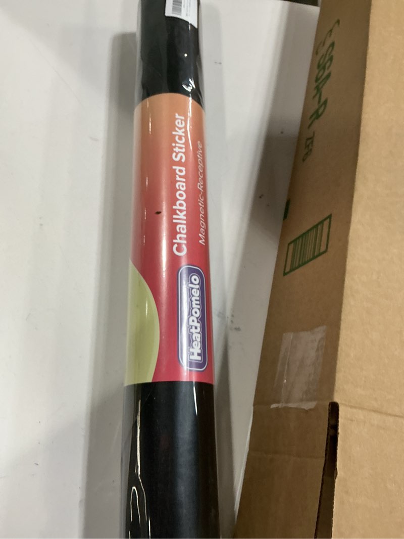 Condition photo showing Good Condition for Arch Magnetic Wall Decal - 48" x 24" Matte Finish Chalkboard Sticker for Wall - Magnetic Board for Playroom, Home Classroom(Black) Black 48"W x 24"H