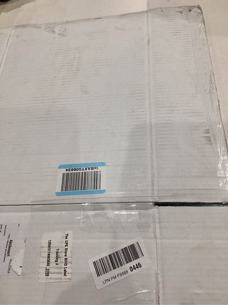 Condition photo showing Good Condition for clear desk mat, non-slip pvc desk protector mat with round edge, heat resistant & waterproof clear desk writing mat for home and office (39.4''*19.7'')