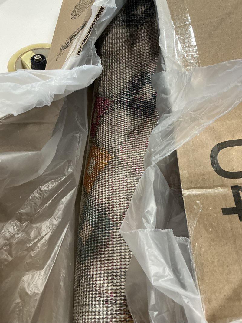 Condition photo showing Good Condition for nuLOOM 2x6 Moroccan Blythe Area Rug, Multicolor, Faded Bohemian Design, Stain Resistant, For Bedroom, Dining Room, Living Room, Hallway, Office, Kitchen, Entryway Blythe Multicolor 2'6" x 6' (Rectangular)