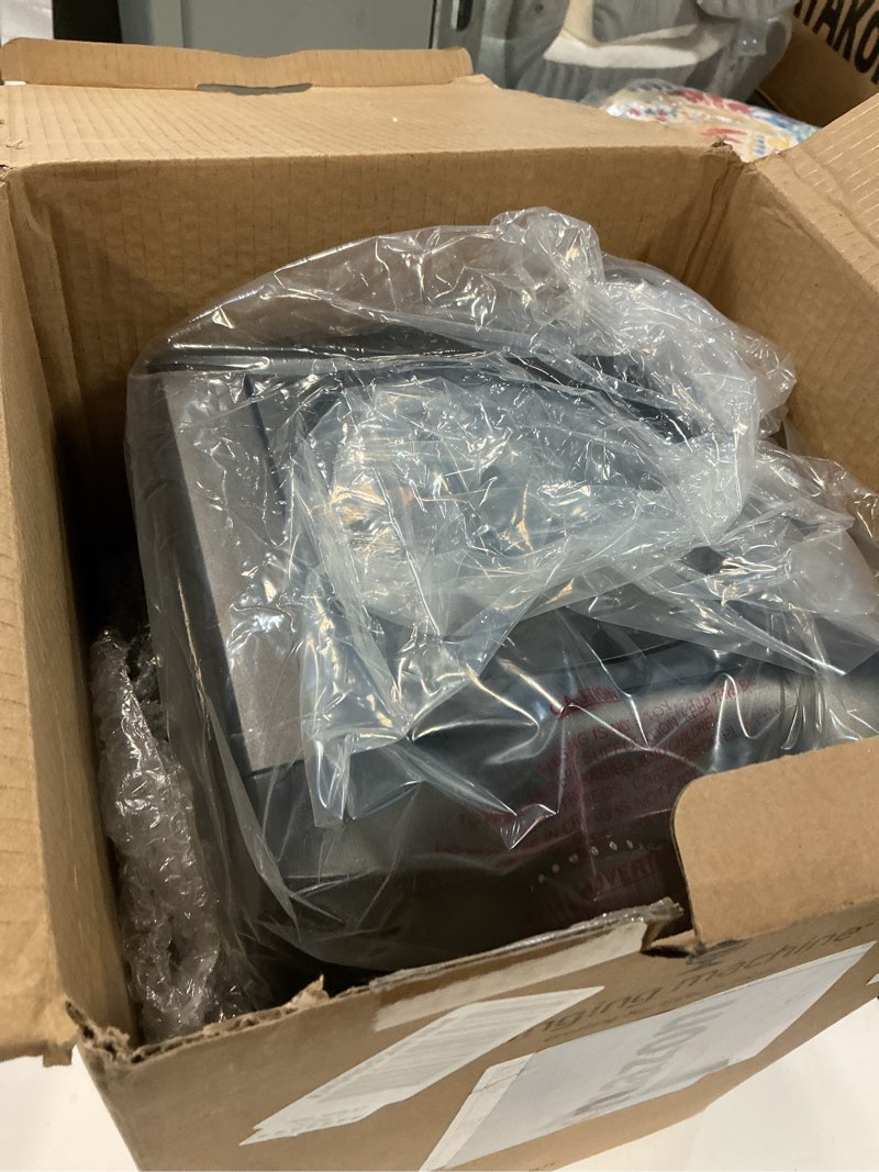 Condition photo showing As Is for Singing Machine Karaoke Machine for Kids and Adults with Wired Microphone - Built-In Speaker with LED Disco Lights - Wireless Bluetooth, CD+G & USB Connectivity - Black [Amazon Exclusive] Black Home Karaoke