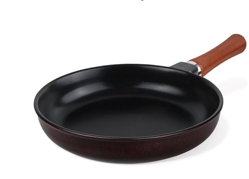 vanlonpro 10-inch pure ceramic frying pan skillet - non-toxic, pfoa/pfas/ptfe free, no chemical coat