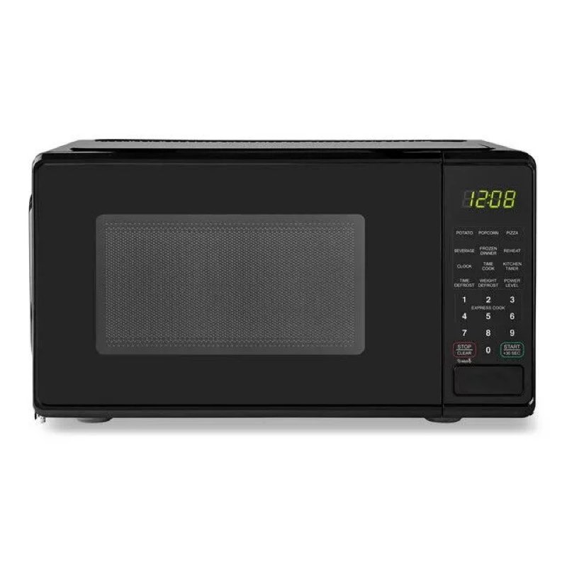 mainstays 0.7 cu ft countertop microwave oven, 700 watts