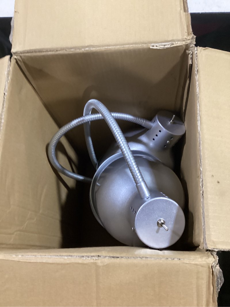 Condition photo showing New/Like New for Food Heat Lamp, Heating Lamp with Flexible Arm, 250W Bulb x 3-5000 Hours Rated, Commercial Food Warmers for Buffet, Parties, Fast Food, (Sliver) Double-Head Sliver