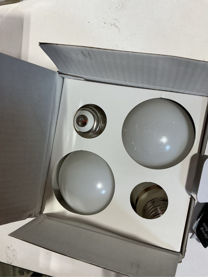 Condition photo showing New/Like New for lightinginside smart light bulbs 100w equiv., 1350lm 11w smart bulb works with alexa/google home/smartlife, a19 e26 rgbcw color changing, no hub required, 2.4g wifi bluetooth bulb, etl listed, 4pcs 4 count (pack of 1) 100w equivalent