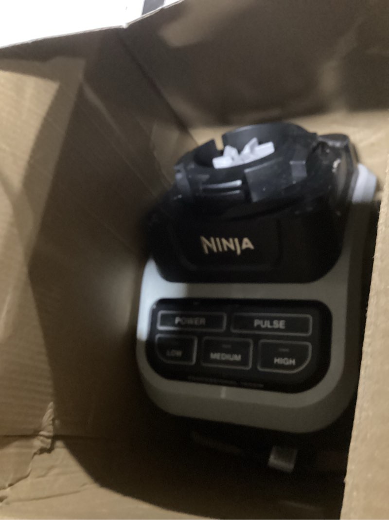 Condition photo showing Good Condition for Ninja BL610 Professional 72 Oz Countertop 1000-Watt Base and Total Crushing Technology for-Smoothies, Ice and Frozen Fruit, Black, Blender + Pitcher