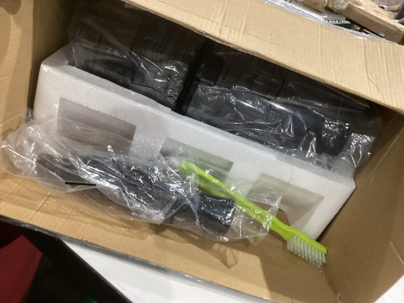 Condition photo showing Good Condition for EanOruus Juicer Machines, 3-in-1 Cold Press Juicer with 6.5" Extra Large Chute, 100oz Large Capacity, AC Motor, Makes Juice, Nut Milk & Sorbet, Bright White