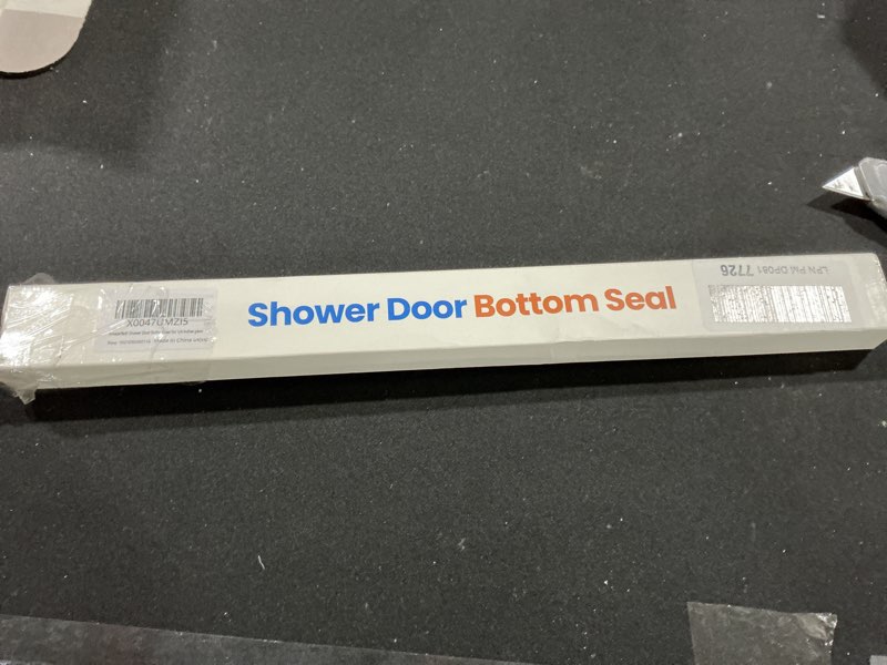 Condition photo showing New/Like New for AmazerBath 3PCS Shower Door Bottom Seal for 1/4 Inch Glass - (15.75 Inches * 3), 3 Section Segmented