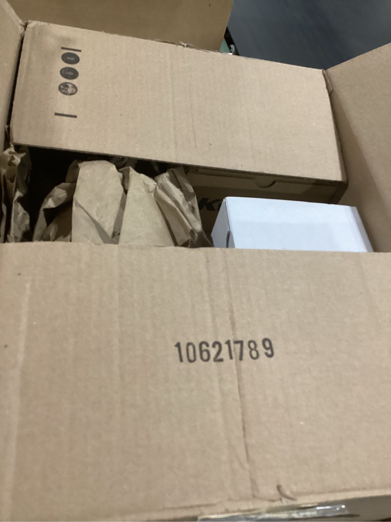 Condition photo showing As Is for kwikset 98180-015 818vnhxhfl sqt 514 smt cp vancouver handleset with halifax - matte black