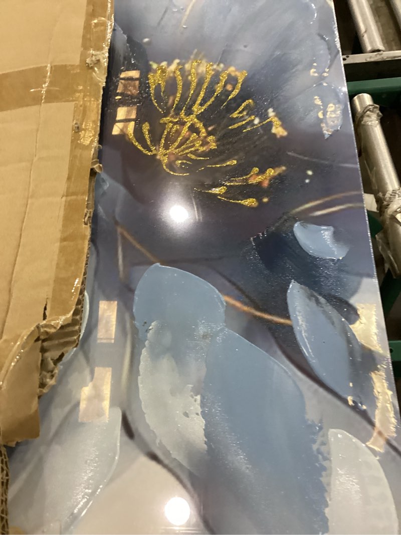 Blue poppy home decor