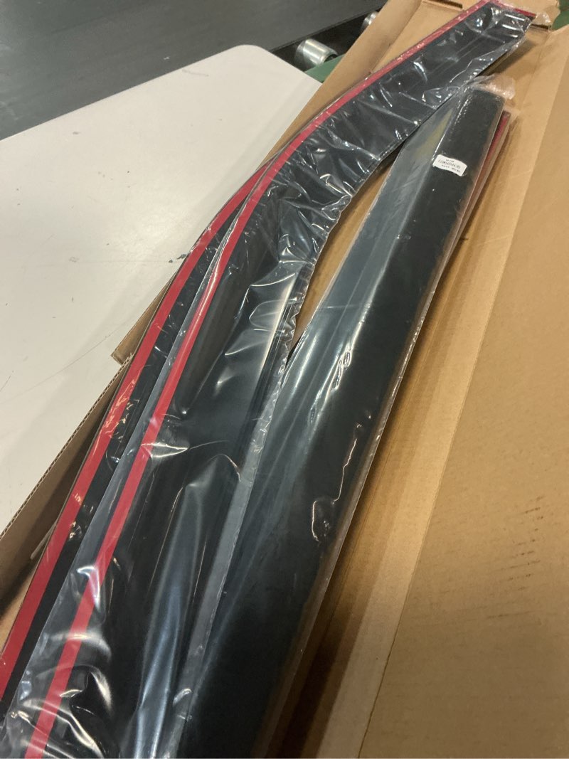 Condition photo showing New/Like New for canvcle 4runner rain guards - window visors for toyota 4runner 2010-2024, outside-mount tape-on side window wind deflectors for 4runner accessories, vent visors shades rainproof 4pcs