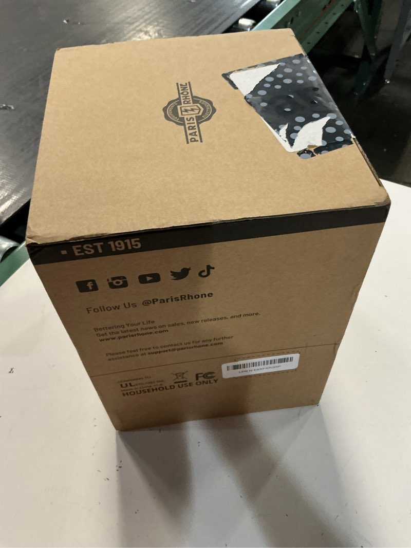 Condition photo showing New/Like New for paris rhône electric kettle with 6 precise temperature presets, 1.7l stainless steel tea kettle for oolong & green tea, 1500w fast boil coffee kettle with strix control & keep warm, silver metallic silver 1.8 quarts