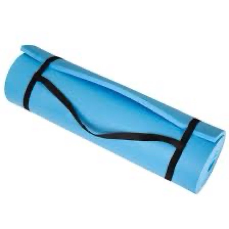 Light blue yoga mat (unknown size)