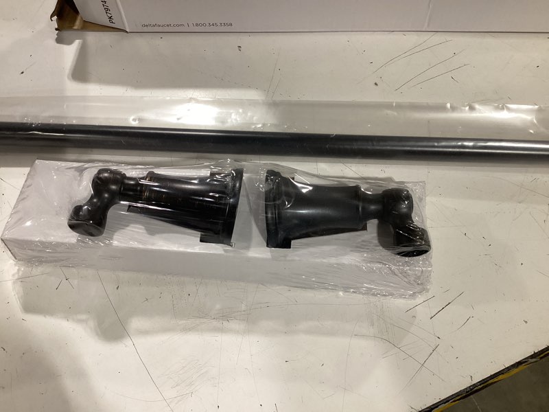Condition photo showing Good Condition for woodhurst 18  towel bar in venetian bronze