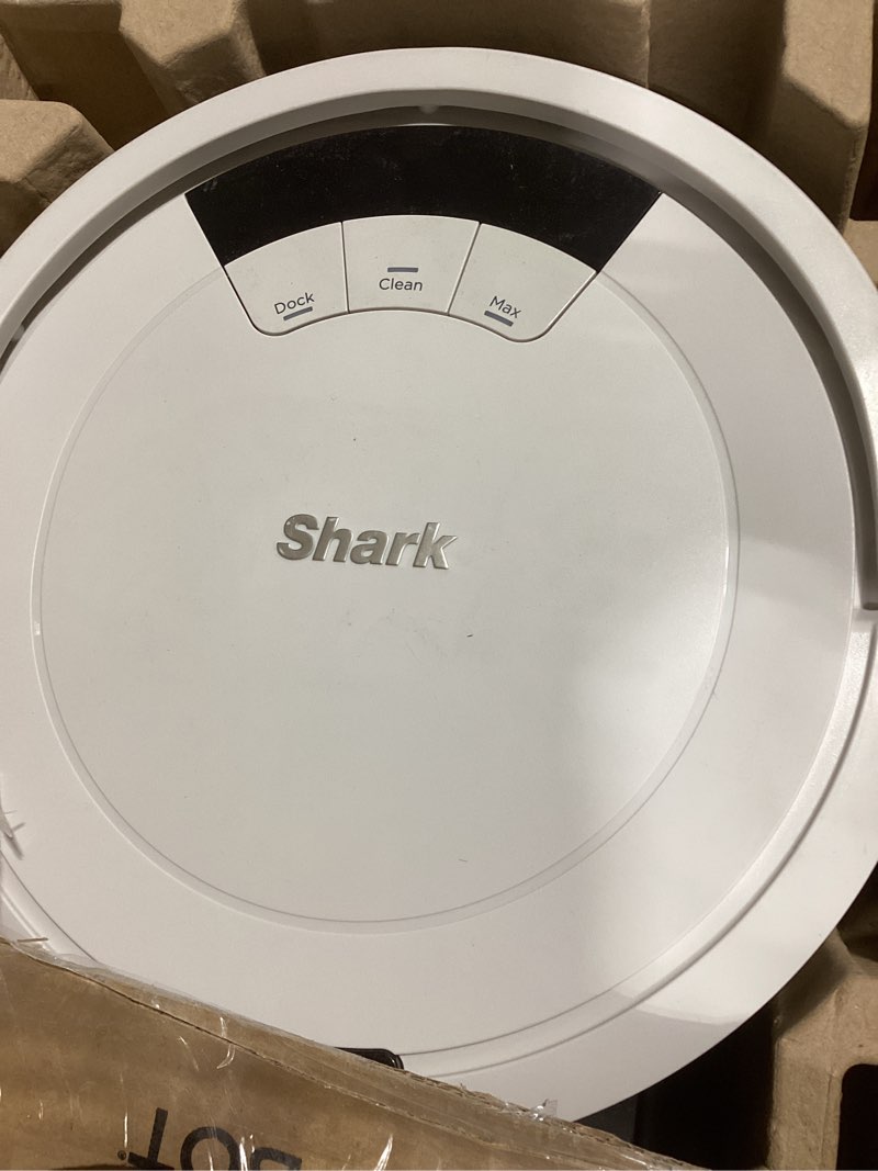 Condition photo showing Good Condition for Shark AV752 ION Robot Vacuum, Tri-Brush System, Wifi Connected, 120 Min Runtime, Works with Alexa, Multi Surface Cleaning, White ION Robot (White)