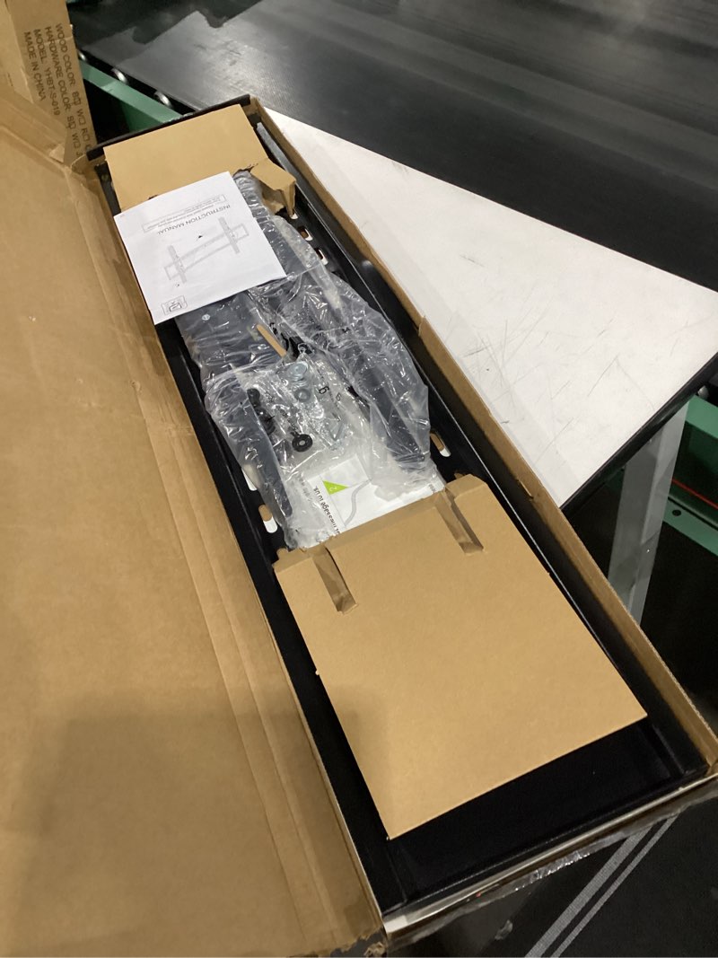 Condition photo showing Good Condition for usx mount heavy duty tilting tv wall mount for 60-120" up to 220lb, low profile tv mount ultra slim wall bracket fit 16-32" studs, max vesa 900x600 for 65 75 85 86 90 98 100 110inch large television 50-120inch